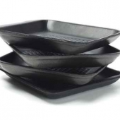 Black Styrofoam Trays