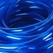 detailed of blue plastic hose