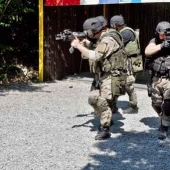 special police unit in training
