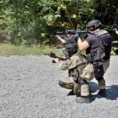 special police unit in training