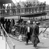 Immigrants At Ellis Island